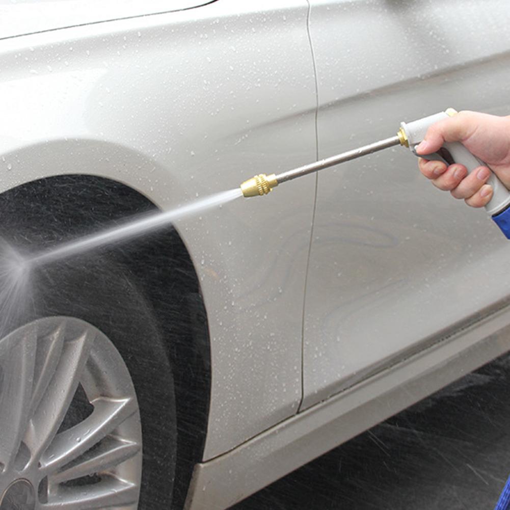 Fruit Tree Irrigation Gun with Hose Nozzle High Pressure Sprinkler Versatile Agricultural Sprayer Gun Household Car Wash Tool