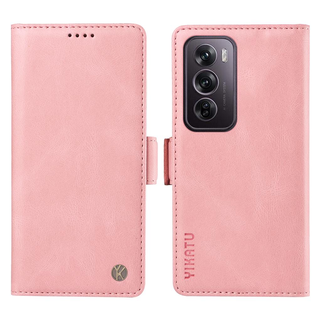 For Oppo Reno12 Pro 5G (Global)/(China) Phone Case Skin-Touch Leather Cover