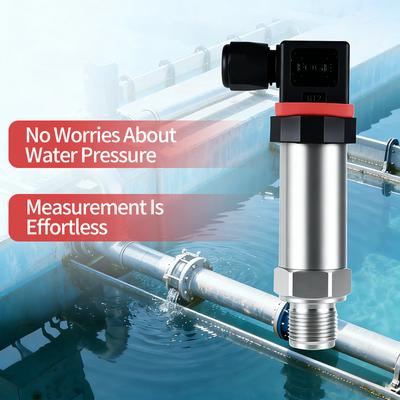 G1/4" Water Pressure Transmitter Transducer 4-20mA RS485 Output 0-60MPA Oil Liquid Air Pressure Transducer Pressure Sensor