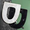 Premium Toilet Pad Circle High-end Waterproof Seat Cover Mat Four Seasonal Universal Household Zip Toilet Cover Thicker Soft with Handle