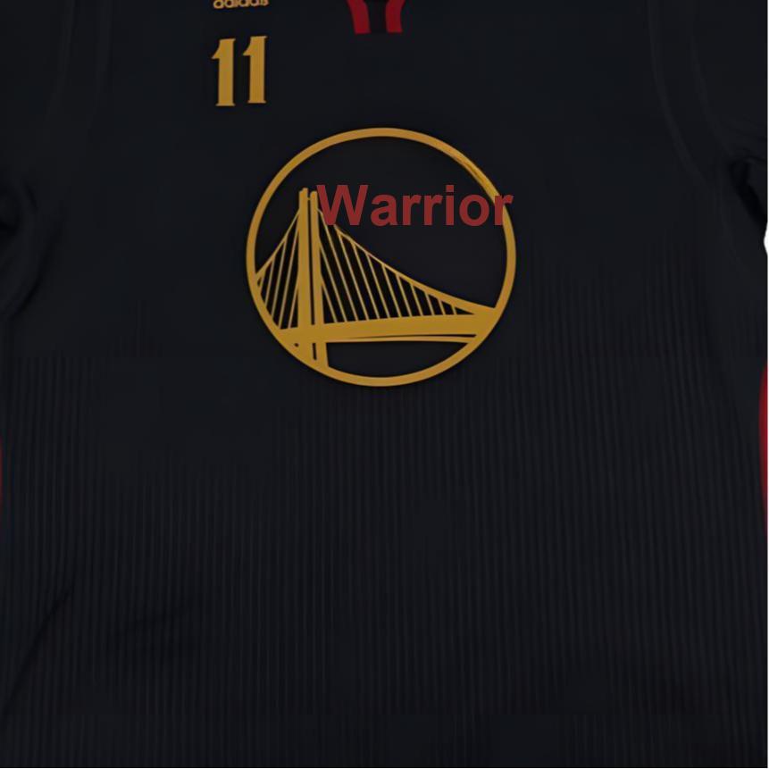 adidas X NBA Golden State Warriors Swingman Fan Edition Klay Thompson Módní Měkký Pohodlný Jednoduchý Krátký Rukáv Basketbalový Dres 7470A-3GA-K91598