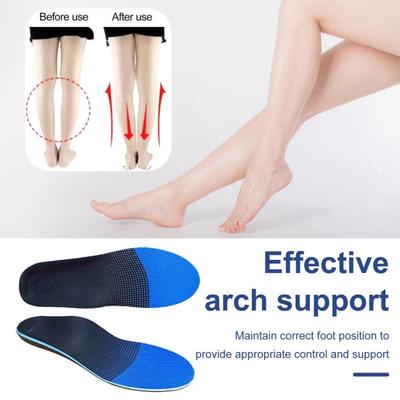 1 par de plantillas ortopédicas que absorben los golpes, soportes para arco, alivian los pies planos, copa de talón profundo, envoltura para pies para Unisex