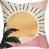 Popular Simple Abstract Geometric Pillow Case Nordic Morandi Home Sofa Car Cushion Cover