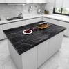 Black Marble Self Adhesive Waterproof Wallpaper for Kitchen Cabinets Countertops Door Wall Sticker PVC Contact Paper