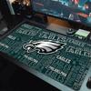 Philadelphia Eagles pelės kilimėlis Didelis žaidimų stalo paminkštinimas Neslystantis nešiojamojo kompiuterio planšetinio kompiuterio didelis pelės kilimėlis XXL matas Mini PC žaidimų kilimėlis su užrakinamais kraštais