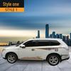 08-20 Pajero Sport Vlastní Samolepky Pruhů Karoserie