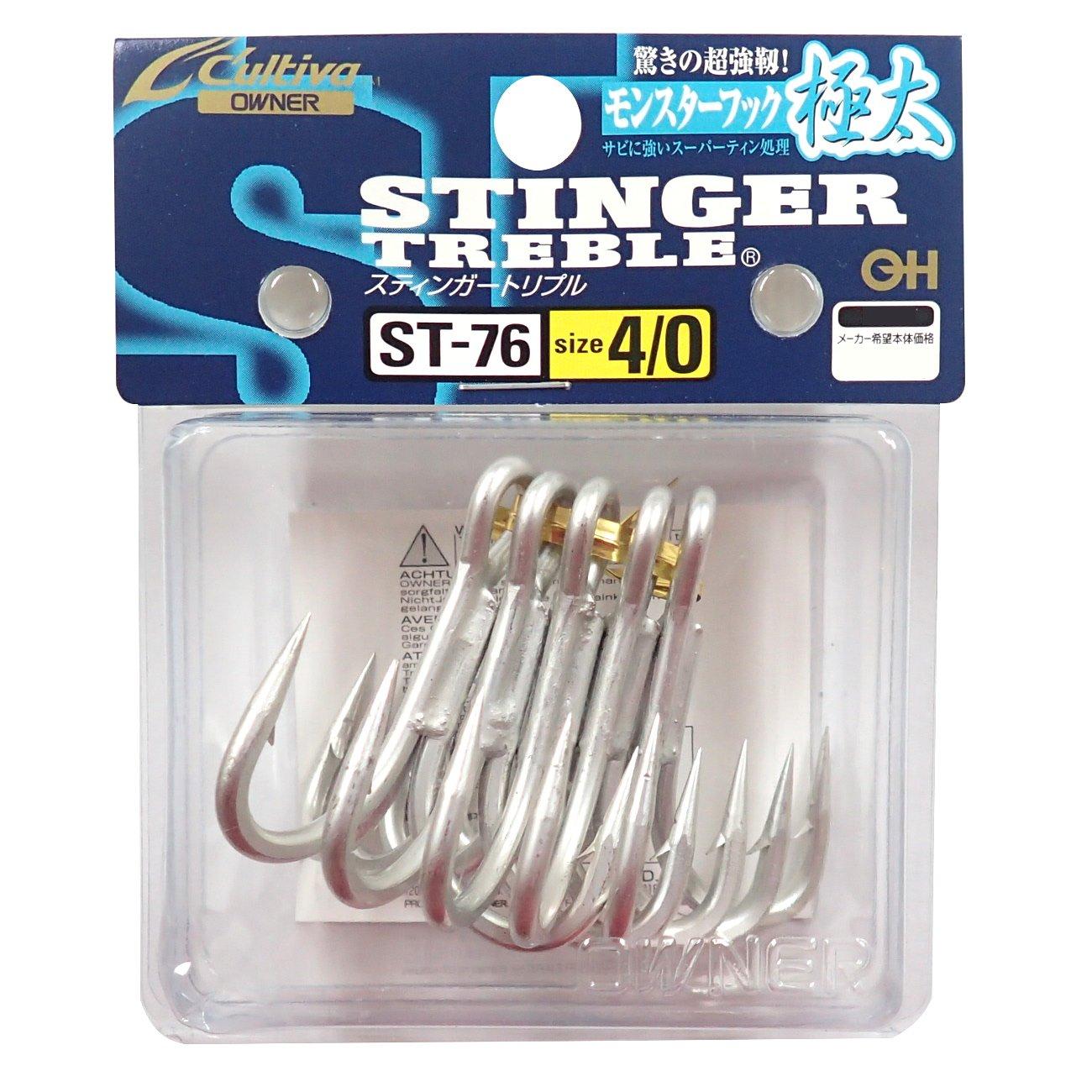 ВЛАДЕЛЕЦ Тройной крючок Stinger 11667 ST-76 4/0