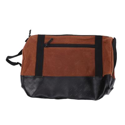 Tool Bag Wide Mouth Large Capacity Thickened Canvas Tool Organizer Bag for Hammer Pliers Wrench Screwdriver