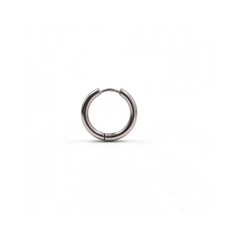 European Hip Hop Hiphop Male Titanium Steel Inscribed Ear Ring