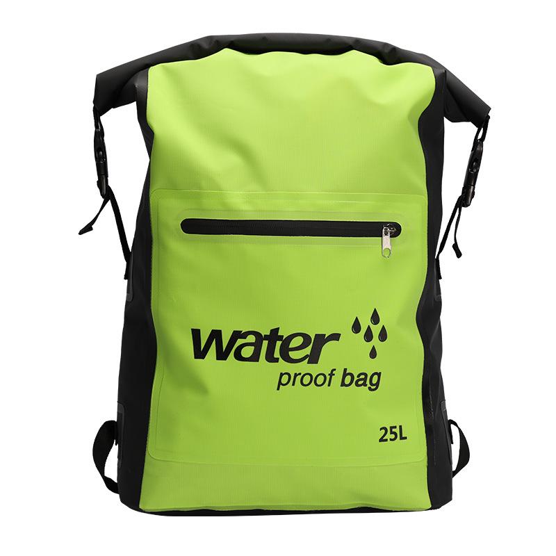 Sac étanche d'extérieur pour plage et natation - Sac à dos seau de rafting en PVC