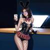 Sexy Bunny Girl Cosplay Costumes Women Hollow Out Erotic Lingerie Set Anime Rabbit Nightclub Role Play Outfits Sex Porn Uniform
