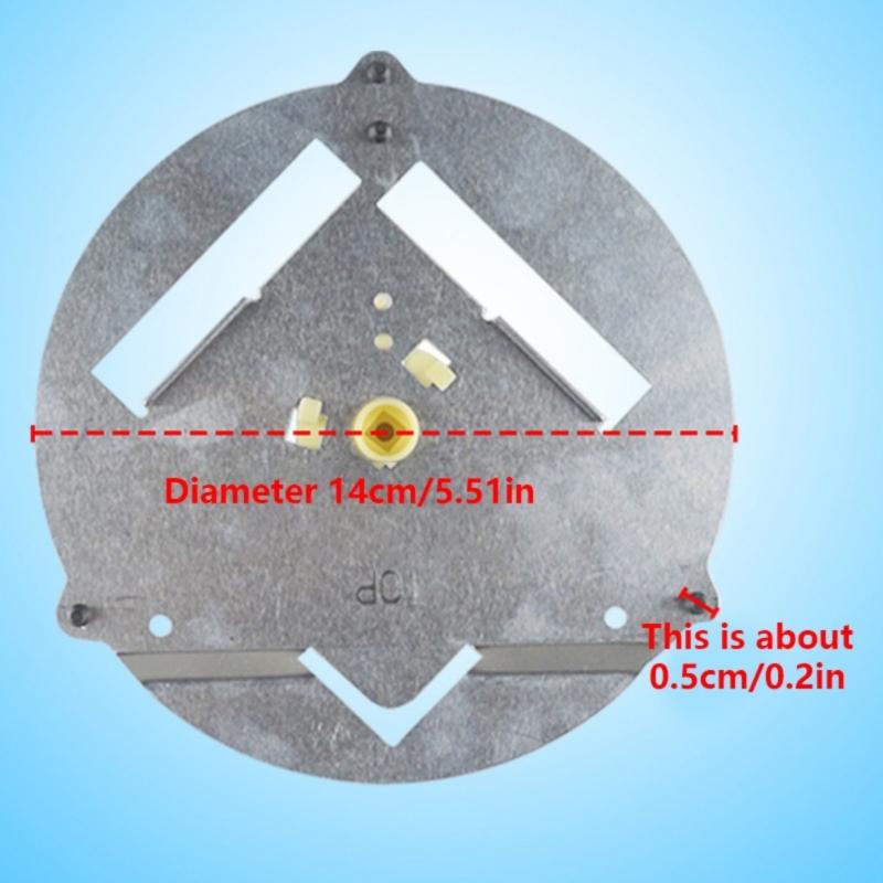 Low Noise Microwave Motor Microwave Repair Part Microwave Turning Bracket Plate for a Comfortable Kitchen Environment