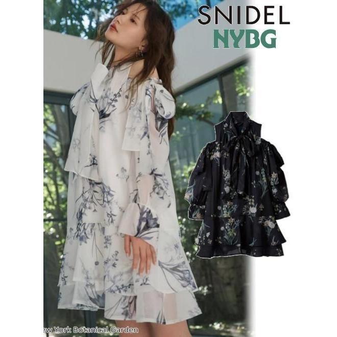 (15% OFF & 300 yen OFF for a limited time) snidel / Snidel NYBG2way Mini Dress 26 Spring/Summer SWFO261097