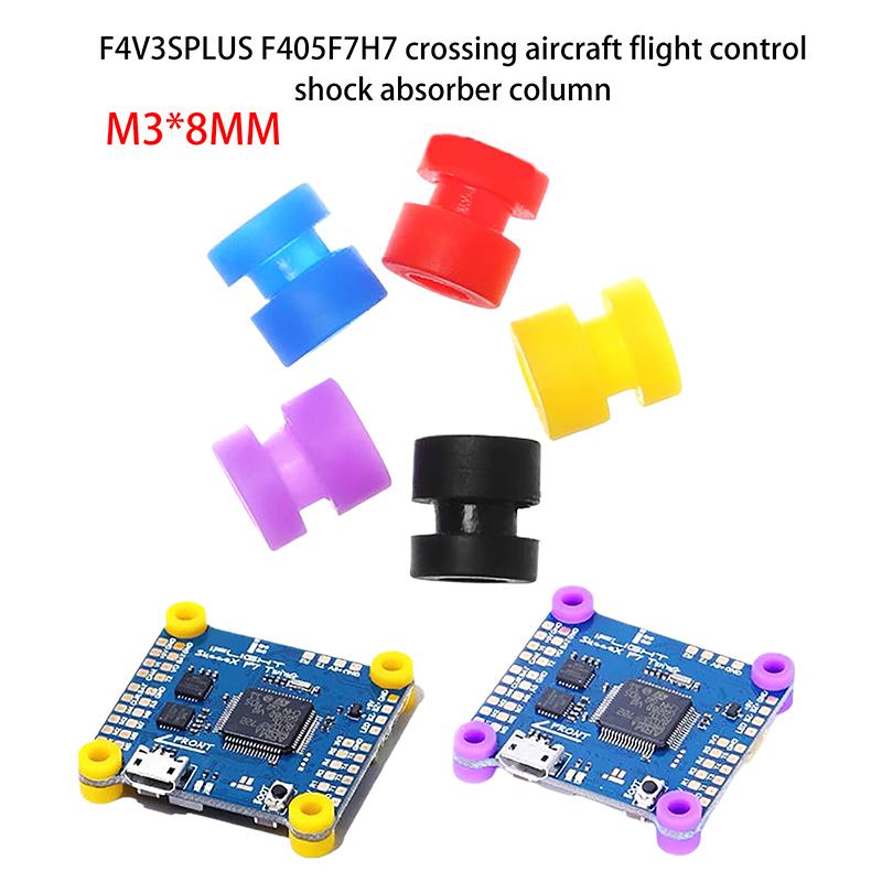 NEW 20Pcs M2/M3 RC Rubber Shock Absorber Balls For F4V3SPLUS F405F7H7 Flight Controller FPV Quadcopter Anti Vibration Mount Ball