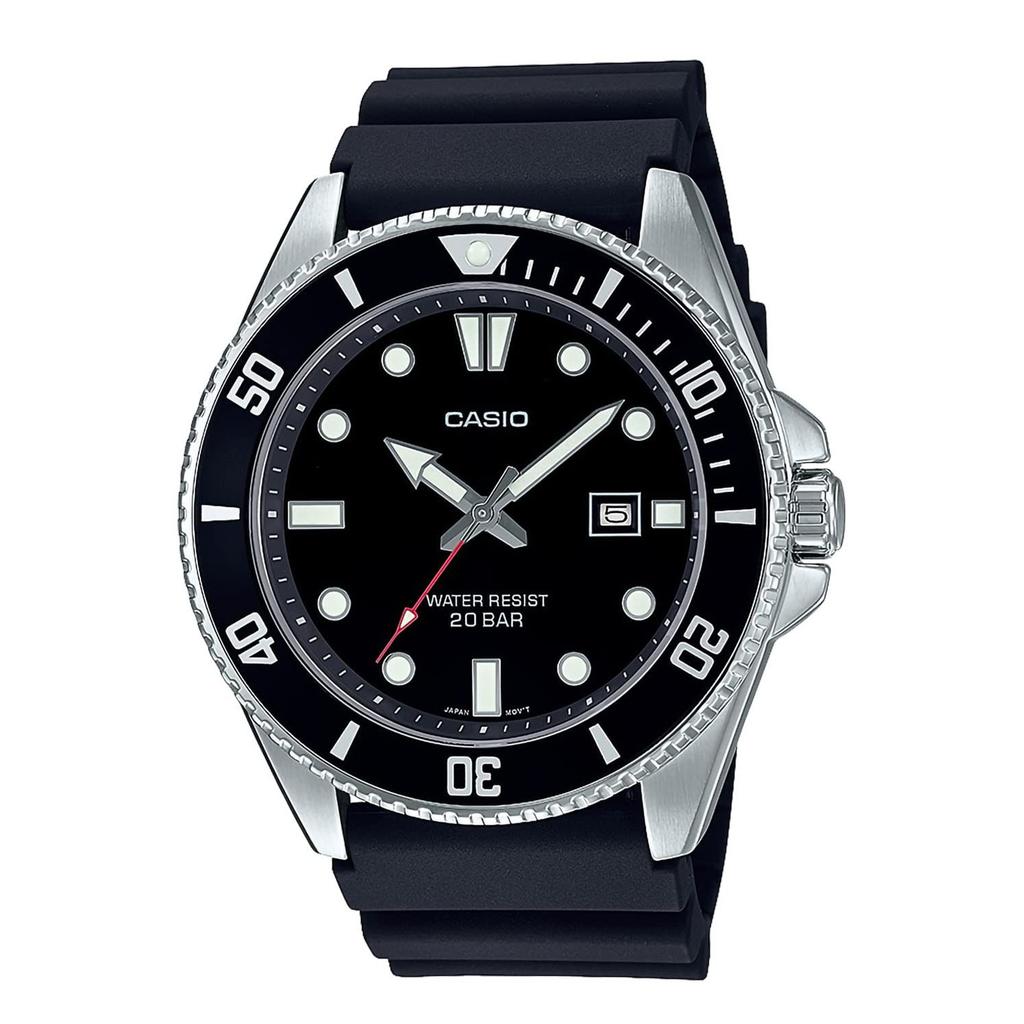 Casio Armbåndsur Kollektion MDV-107-1A1JF Herre Sort