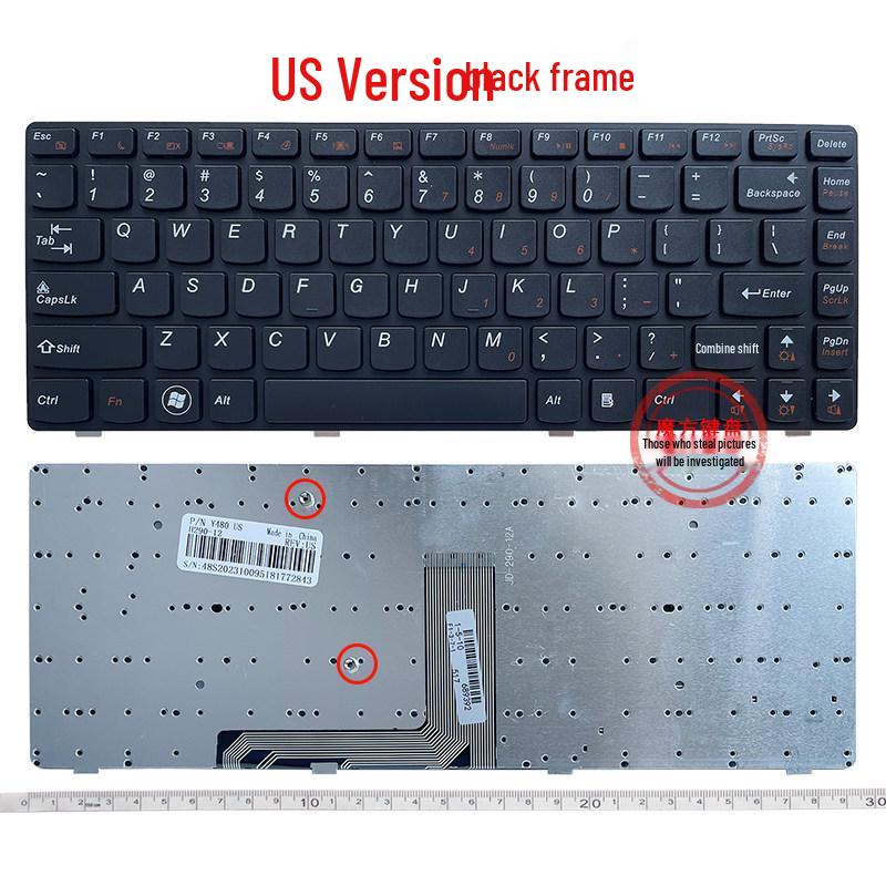 

Compatible Keyboard for Lenovo Y480/Y480N/Y480M/Y480A/Y480P/Y485/Y485M/Y485P/Y485N Models