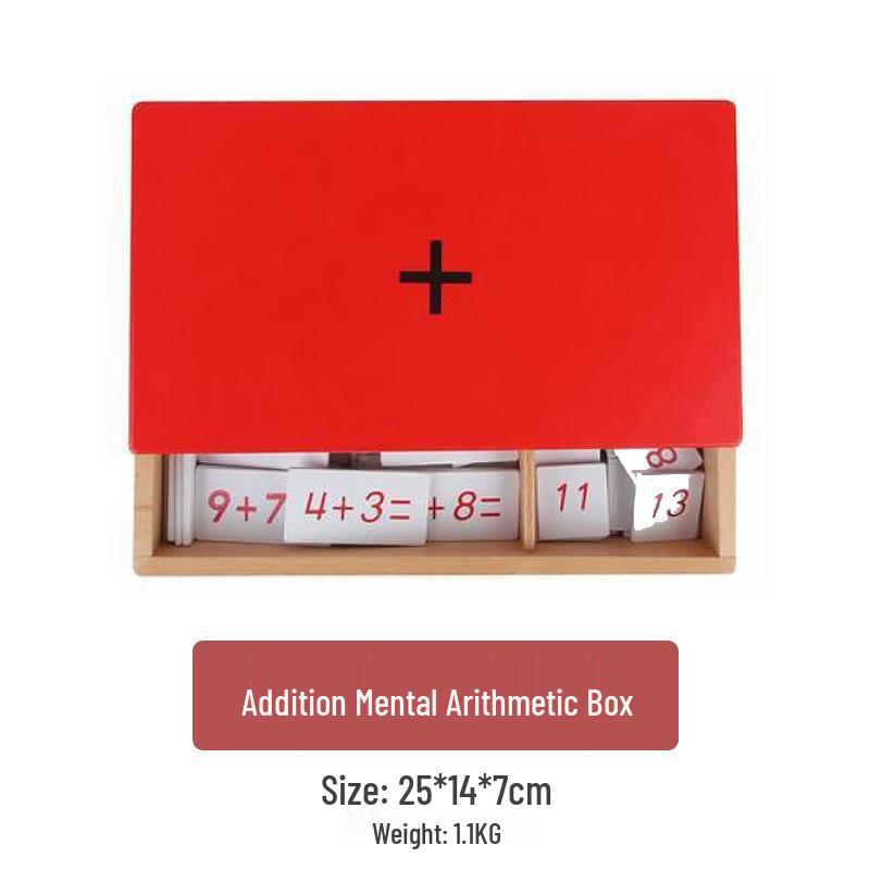 Montessori Math Toy: Early Education Aid for Addition, Subtraction, Multiplication, and Division