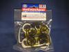 Tamiya Mini 4WD Hard Large Diameter Tires Carbon Reinforced Wheels Parts Low-Profile & 6-Spoke