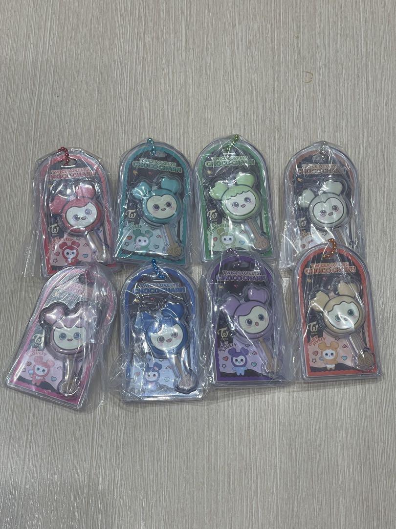 

[USED] TWICE chocolate-covered biscuits and charms