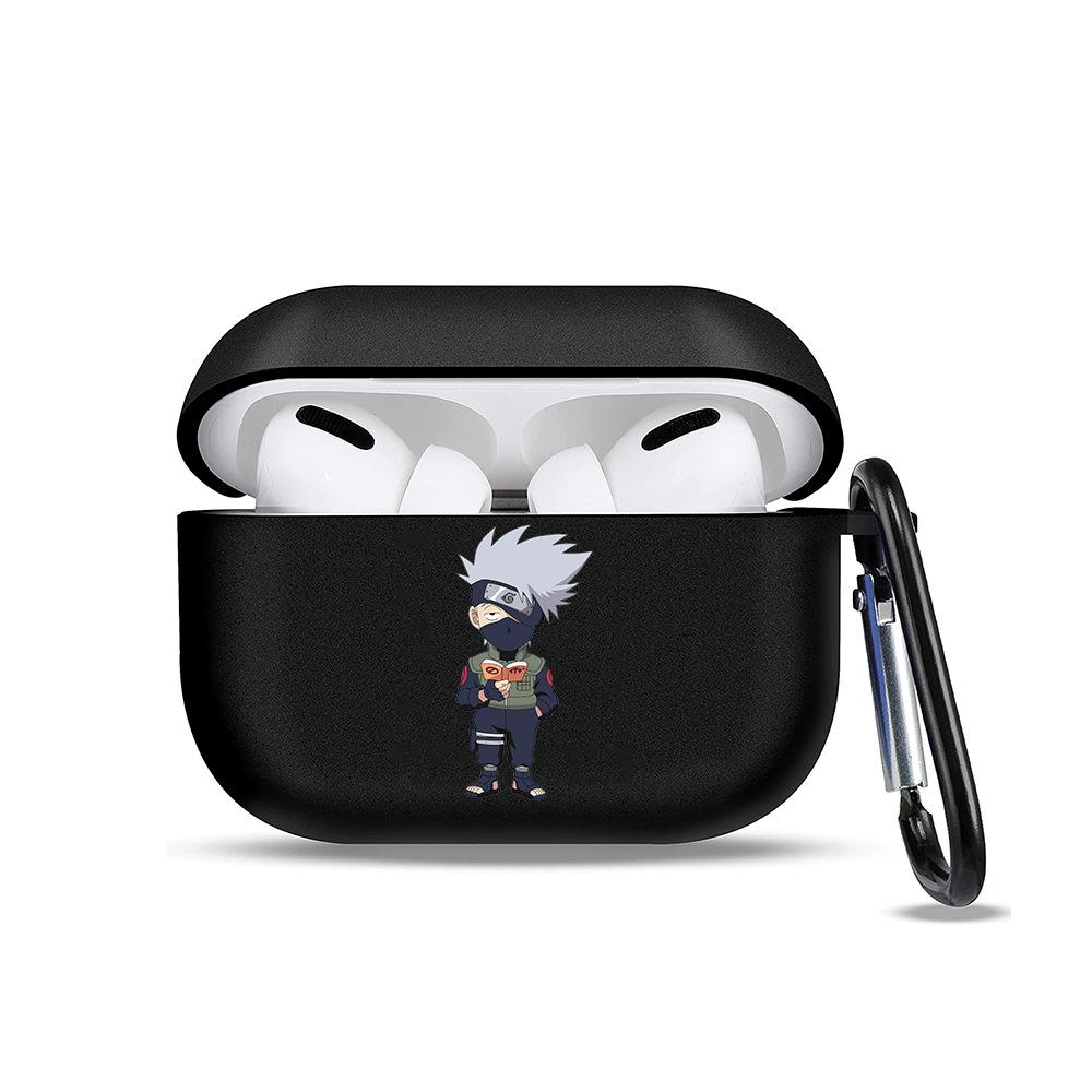 Naruto Cartoon Earphone Case for Apple Airpods 1 2 3 Pro 2 Soft Anime Bluetooth Headphone Protective Case for Air Pods Pro Cover