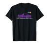 8-Bit Cartoon Triumph TR3 TR 3 British Purple Sports Car Automobile T-Shirt