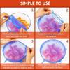 Silicone Six-Piece Set Fresh-Keeping Cover Stretch 6-Piece Set Bowl Cover Refrigerator Microwave Sealed Fresh-Keeping Film