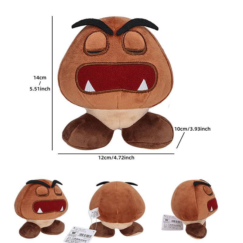 Peluche Mario Bros Goomba con Ali Goomba Ken Carson Goomba Toad Peluche Animale Anime Bambola Peluche per Regalo di Compleanno