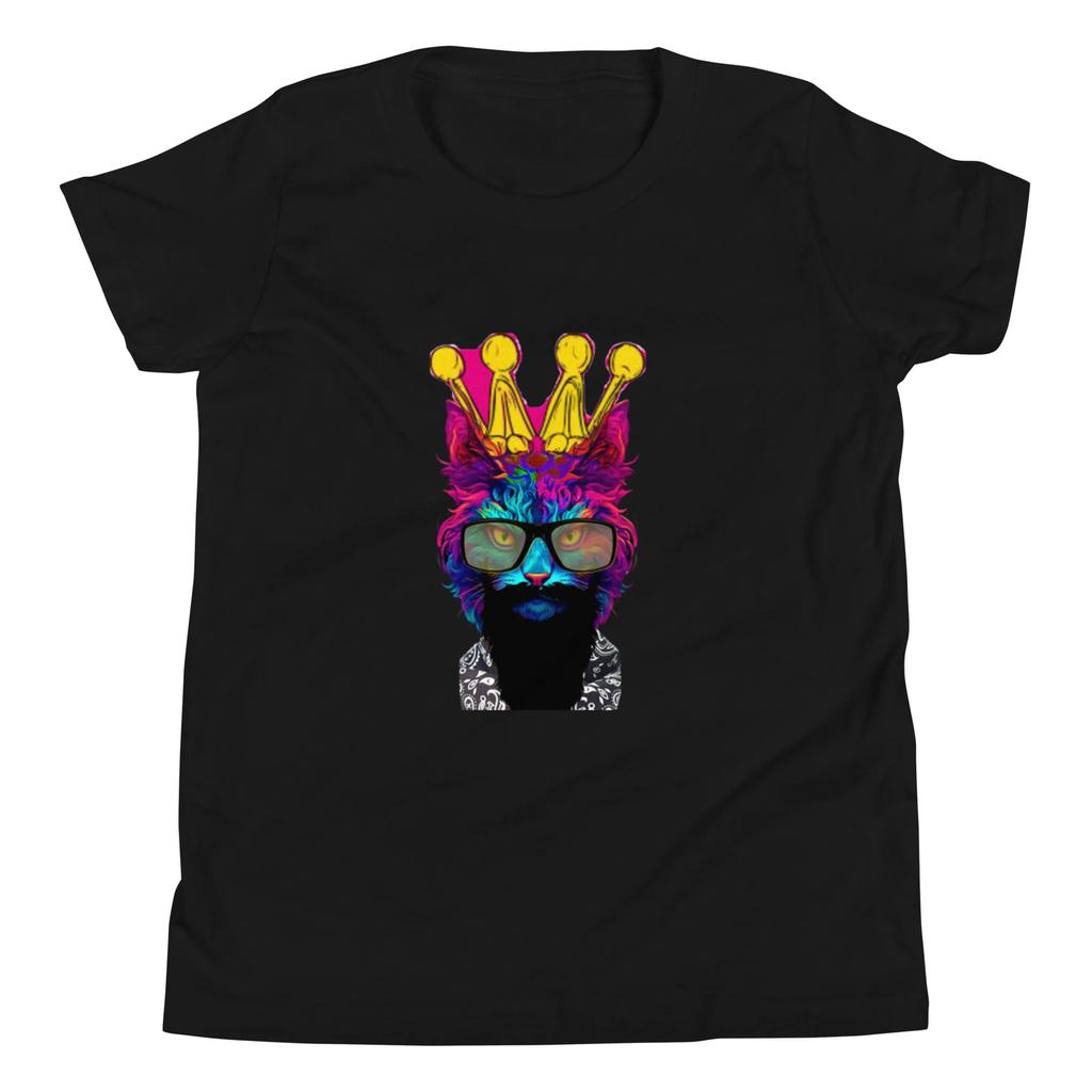 King Kitty Youth T-Shirt (Unisex)