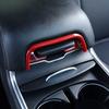 For Dodge Charger & 300C 11+ Red Armrest Box Switch Knob Trim Cover Frame Decor