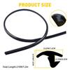 1.2M Window Molding Sill Trim Belt Seal External Fit Honda CIVIC Sedan 2006-2011