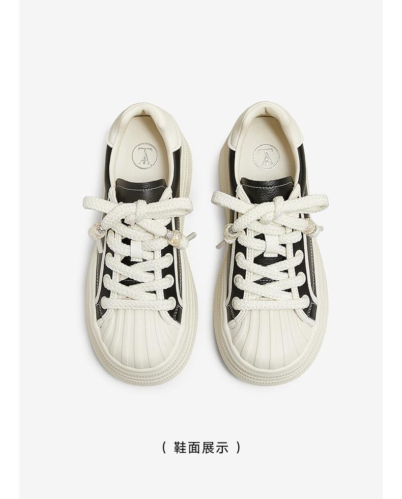 TATA/She 2025 Spring Shopping Mall Same Style Sports Fashion Casual Women's Board Shoes