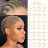 10/30/50Pcs Undetectable Stretchable Stocking Caps HD Wig Covers for Ladies' Lace Front Wigs Lightweight Nylon Cap.