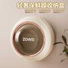 Plastic wrap storage box Household kitchen fresh-keeping bag Bathroom shower cap finishing bag Wall-mounted suction cup storage box