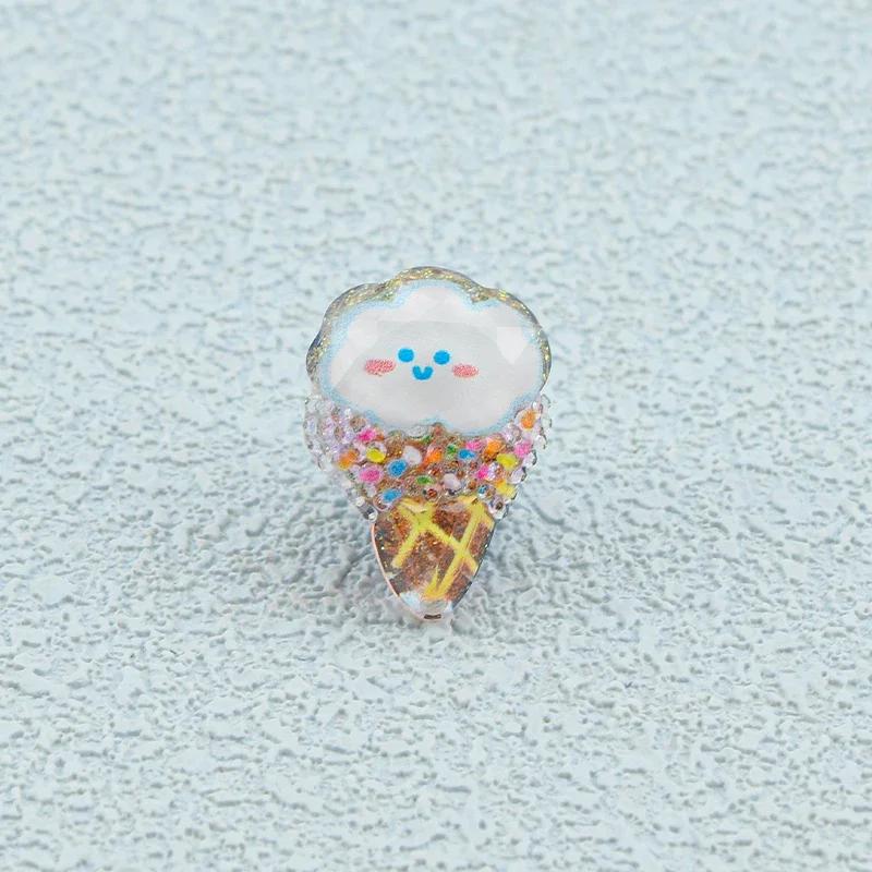 1 Stück Bling Glitzer Prinzessin Eis Regenbogen Schuhschnalle Schnürsenkel Dekoclip Kinder Abnehmbare Schuhanhänger Dekorationen
