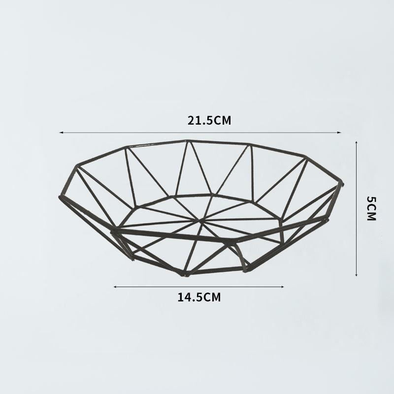 Decorațiuni simple și creative pentru sufragerie, farfurie pentru bomboane, gustări, fructe