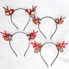 Light Weight Reindeers Antlers Headbands Plastic Hair Decoration For Christmas Parties Costume Accessories