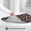 Gingerbread Pups German Shepherd Dog Anti-slip Doormat Floor Mat Washable Carpet Rug for Kitchen Entrance Bedroom Footpad Mats