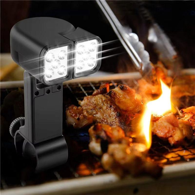 ABIY Flexible Rotatable LED Grill Light For BBQ-Super-Bright Multifunctional Heat Lamp Ideal For Night Fishing