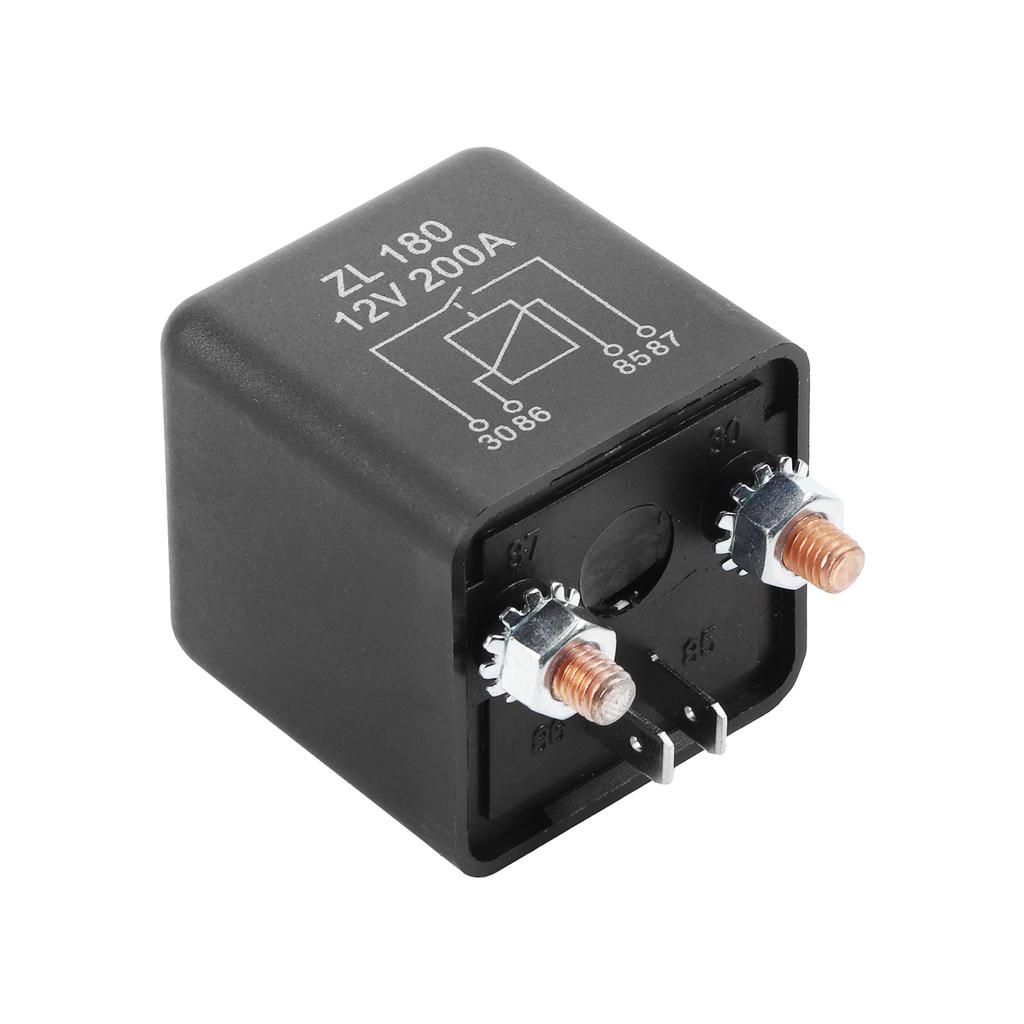 New 12V 200A Heavy Duty Split Charge ON OFF Switch Relays Car Auto Boat 200Amp