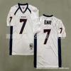 Denver Broncos Retro Football Jersey Mens Cotton Training Shirt NFL Style Rugby Sportswear