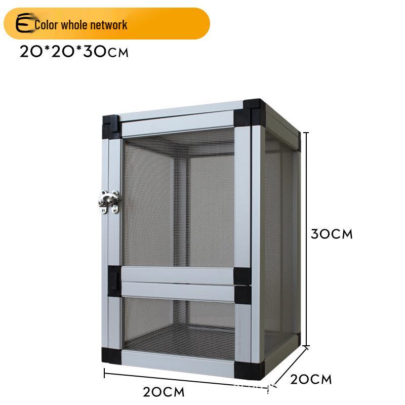 PAYI Aluminum Reptile Terrarium: Breathable & Disassemblable for Chameleons, Lizards, and Snakes