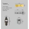 10Pcs Cabinet Box Locks Spring Loaded Latch Catch Toggle Stainless Steel Mini Spring Loaded Buckle Latch For Luggage Wooden Case