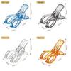 Windproof Plastic Clips for Drying Clothes and Bed Sheets - Secure Your Clothes, Socks, Pants, and Quilts with Ease.