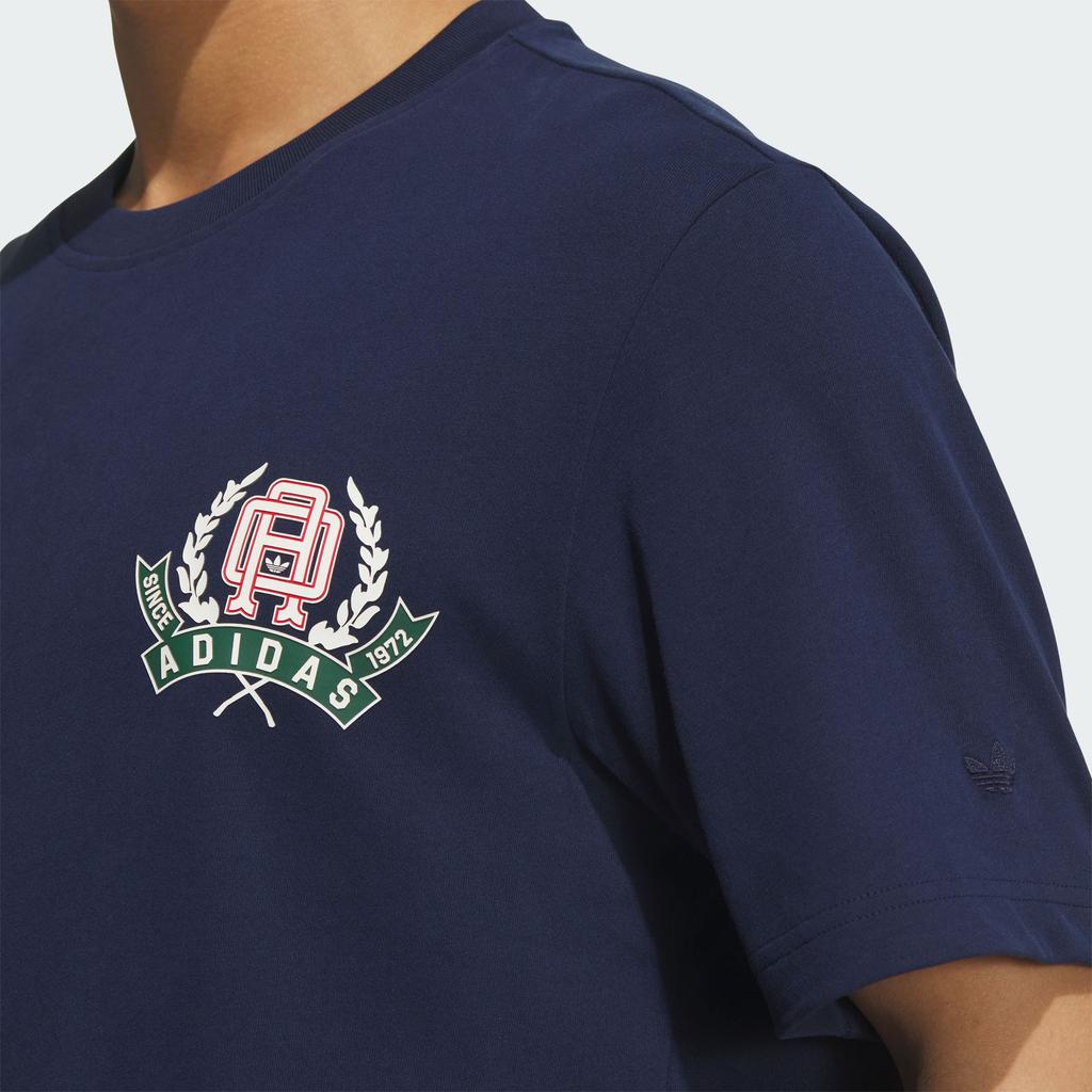 Adidas Originals Vrct Ss25 Simple Round Neck Sports Short Sleeve T-Shirt Men T-Shirts KD1842