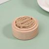 Primary Teeth Wood Baby Tooth Box Fetal Hair Umbilical Cord Preservation Tooth Fairy Box  Kids