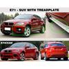 4PCS Car Mud Flaps Splash Guards Mudguards Car Mud Flaps Compatible with BMW X6 E71 2008 2009 2010 2011 2012 2013 2014