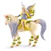 Fairy Sera with Flower Unicorn Figurine - Magical and Fantastic Mermaid Fairy and Unicorn Toy - Ideal Toy Box for Kids