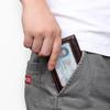 Jiameida Vintage Leather RFID Anti-Theft Unisex Coin & Card Wallet