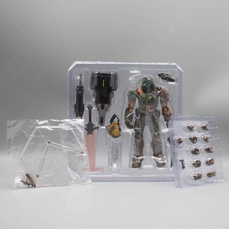 Doom Warrior Evig Actionfigur Samling Modell Statue Animasjon Bevegelig Pynt Leker Og Gaver