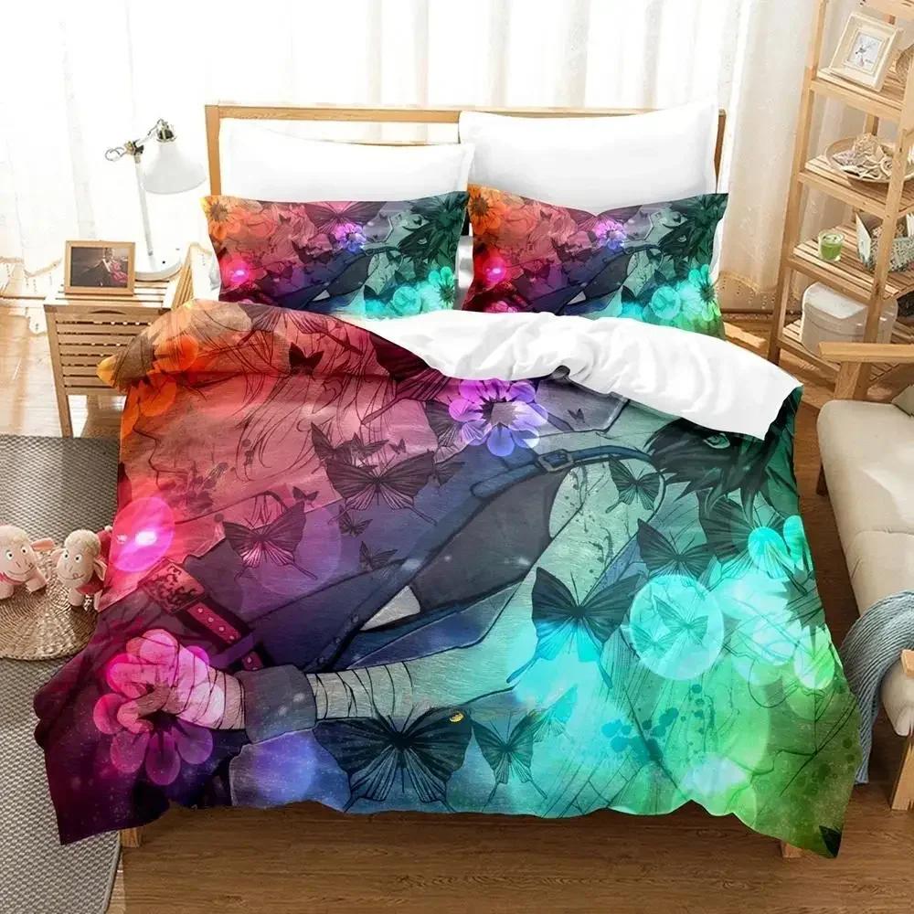 3d Print Anime LOVELESS Bedding Set Duvet Cover Comforter Bed Set Quilt Cover Pillowcase King Queen Twin Size Boys Girls Adult